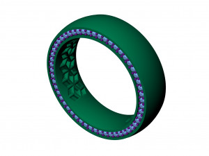 Wedding band 3D Print Model