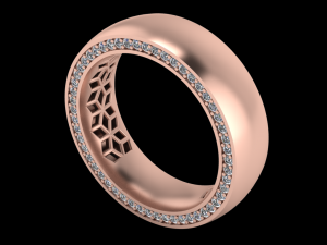 Wedding band 3D Print Model