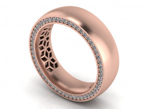 Wedding band 3D Print Model