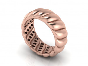 Lustrous harmony ring 3Dプリントモデル