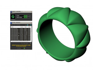 Celestial Harmony Ring Model Cetak 3D