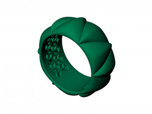 Celestial Harmony Ring Model Cetak 3D
