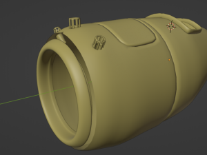 Plane body Modelo 3D