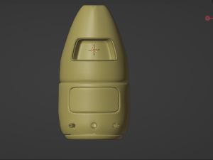 Plane body 3D मॉडल