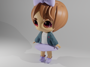 LITTLE DOLL 3D Модель