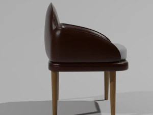 Armchair Basic Lux 3D Model