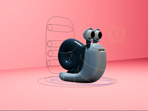 SNAIL 3D Model