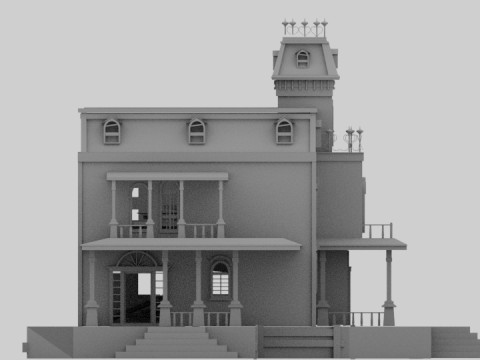 House Model 3D Модель