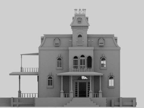 House Model 3D Модель