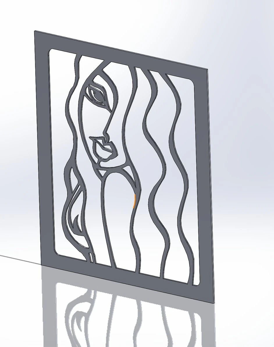 041001 Fine art CNC g code 3D Model .c4d .max .obj .3ds .fbx .stl .blend