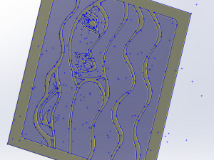 041001 Fine art CNC g code Modèle 3D