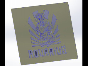 10 DXF File CNC g-code Industrial Laser Cut PANEL plasma router ZODIAC 3 BEST Nr0032 Modèle 3D