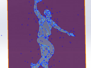 11 DXF File CNC g-code Industrial Laser Cut SPORT BASKETBALL Vinil PANEL Nr0051 Model 3D