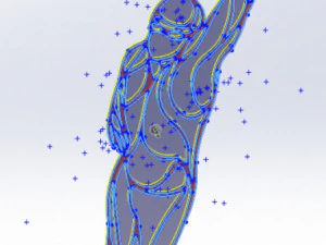 11 File DXF CNC gcode Router al plasma con taglio laser industriale SPORT NUOTO Nr0054 Modello 3D