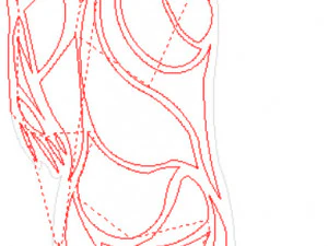 11 DXF File CNC gcode Industrial Laser Cut plasma router SPORT SWIMMING Nr0054 3D Model