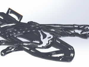 10 DXF File CNC g-code Industrial Laser Vector DXF Plasma Router Pin Up Nr0110 3Dモデル
