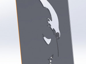 10 DXF File CNC industrial Laser Cut DECORATIVE PANEL BATMAN 10 files Nr0112 g-code nesting 3D Model