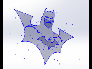 10 DXF File CNC industrial Laser Cut DECORATIVE PANEL BATMAN 10 files Nr0112 g-code nesting Modèle 3D