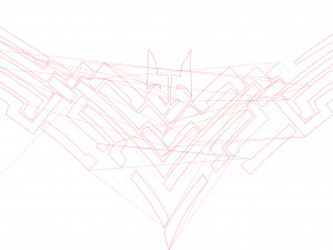 10 DXF File CNC industrial Laser Cut DECORATIVE PANEL BATMAN 10 files Nr0112 g-code nesting Modèle 3D