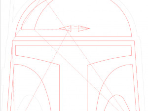 10 DXF File CNC g-code Industrial Laser Cut The Mandalorian Vector DXF Nr0113 Modello 3D