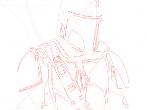 10 DXF File CNC g-code Industrial Laser Cut The Mandalorian Vector DXF Nr0113 Modello 3D