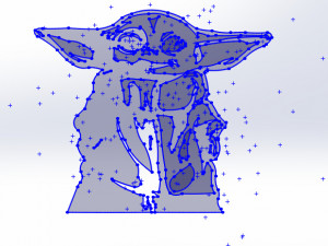 10 DXF File CNC g-code Industrial Laser Cut The Mandalorian Vector DXF Nr0113 Modello 3D