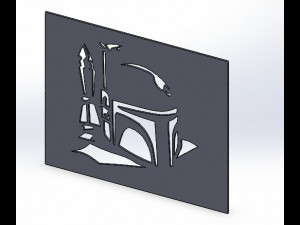 10 DXF File CNC g-code Industrial Laser Cut The Mandalorian Vector DXF Nr0113 Modello 3D