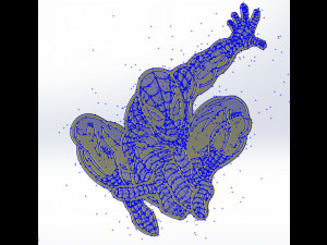 10 DXF File CNC g-code Industrial Laser Cut Spidermen Vector DXF Router Nr0114 3D Model