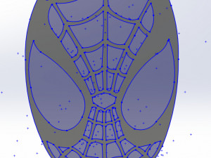 10 DXF File CNC g-code Industrial Laser Cut Spidermen Vector DXF Router Nr0114 3D Model