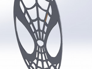 10 DXF File CNC g-code Industrial Laser Cut Spidermen Vector DXF Router Nr0114 3D Model
