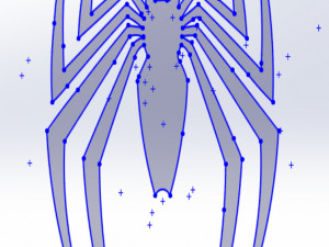 10 DXF File CNC g-code Industrial Laser Cut Spidermen Vector DXF Router Nr0114 3D Model