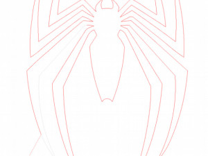 10 DXF File CNC g-code Industrial Laser Cut Spidermen Vector DXF Router Nr0114 3D Model