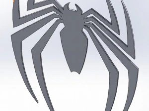 10 DXF File CNC g-code Industrial Laser Cut Spidermen Vector DXF Router Nr0114 3D Model