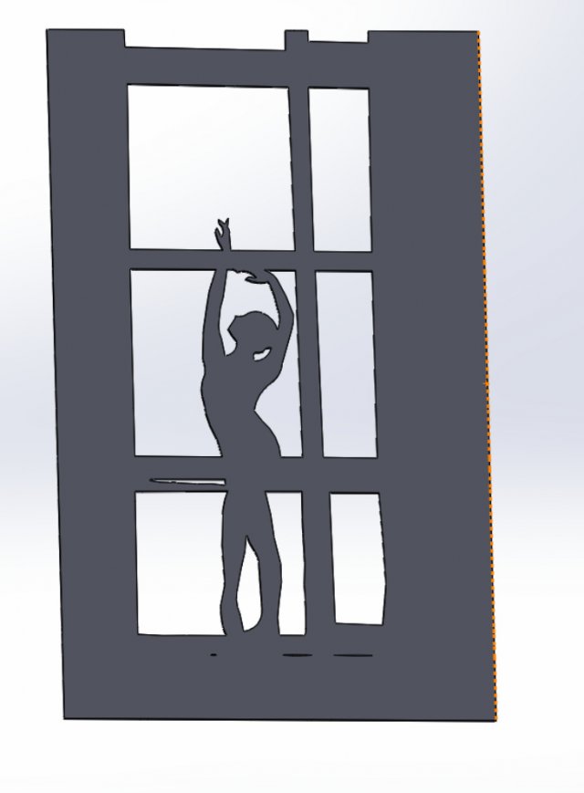 20 DXF File CNC g-code Industrial Laser Cut DECORATIVE PANEL silhouete Nr0116 Model 3D .c4d .max .obj .3ds .fbx .stl .blend 