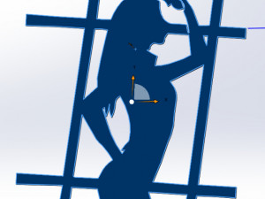 20 DXF File CNC g-code Industrial Laser Cut DECORATIVE PANEL silhouete Nr0116 Model 3D