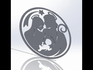 26 DXF file CNC 2 G-CODE Industrial Laser Cut Jesus Church CHRISTIAN Nr0200 3D Model