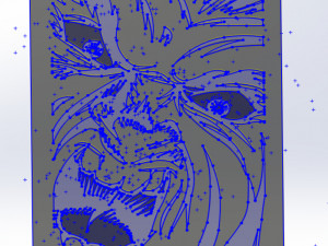 10 File DXF CNC g-code Industrial Laser Cut BRUTAL ANIME Vector Plasma Nr0201 Model 3D