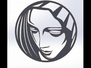 10 DXF file CNC 2 G-CODE Industrial Laser Virgin Mary Church CHRISTIAN Nr0210 3D Model