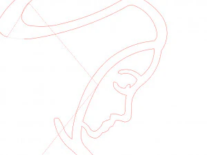 10 DXF file CNC 2 G-CODE Industrial Laser Virgin Mary Church CHRISTIAN Nr0210 3D Model