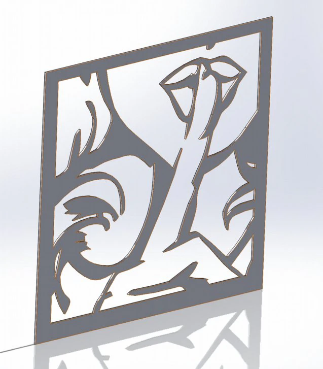 16 DXF file CNC 2 G-CODE Industrial Laser ROUTER VINYL VECTORIAL POP ART Nr0310 3D Model .c4d .max .obj .3ds .fbx .stl .blend 