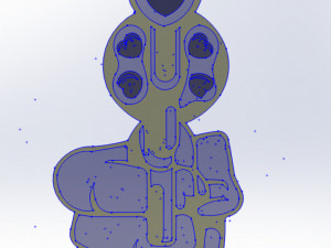16 DXF file CNC 2 G-CODE Industrial Laser ROUTER VINYL VECTORIAL POP ART Nr0310 Modelo 3D