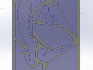 16 DXF file CNC 2 G-CODE Industrial Laser ROUTER VINYL VECTORIAL POP ART Nr0310 Modelo 3D