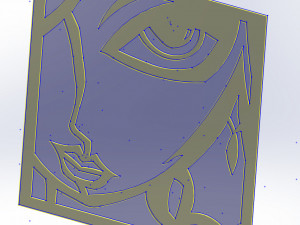 41 DXF file CNC 2 G-CODE Industrial Laser Cut FINE ART COLECTION Nr0410 3D Модель
