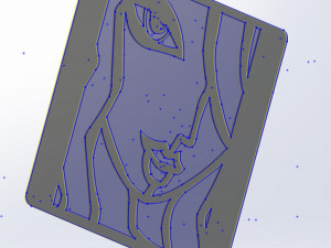 41 DXF file CNC 2 G-CODE Industrial Laser Cut FINE ART COLECTION Nr0410 3D Модель