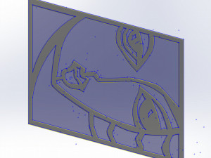 41 DXF file CNC 2 G-CODE Industrial Laser Cut FINE ART COLECTION Nr0410 3D Модель