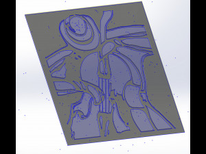 29 DXF File CNC g-code Industrial Laser Router Plasma Abstract Music Nr0510 3D Model
