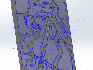 29 DXF File CNC g-code Industrial Laser Router Plasma Abstract Music Nr0510 3D Model