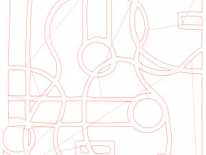 29 DXF File CNC g-code Industrial Laser Router Plasma Abstract Music Nr0510 3D Model