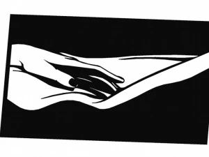 18 DXF-Datei CNC G-Code Industrial Laser Cut WOMEN Vinil PANEL Nr0527 3D Modell