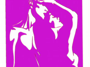 11 Arquivo DXF CNC g-code Industrial Corte a laser MULHERES Painel de vinil Nr0528 Modelo 3D